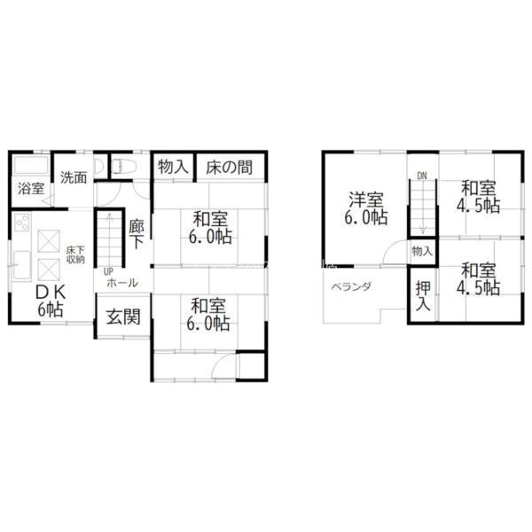 間取図(平面図)
