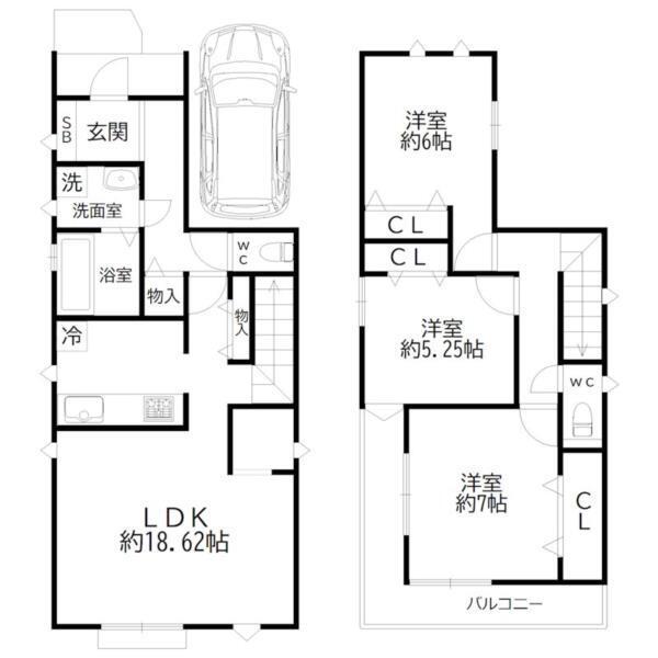 間取図(平面図)