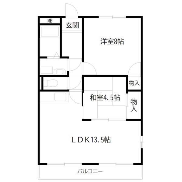 間取図(平面図)