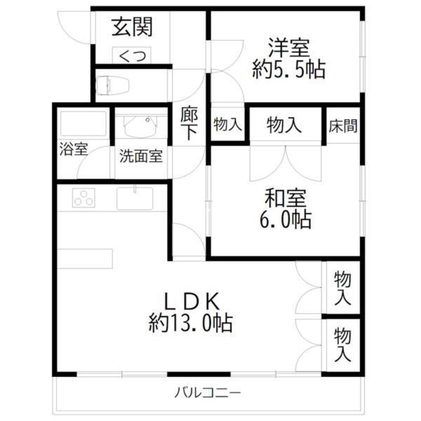 間取図(平面図)