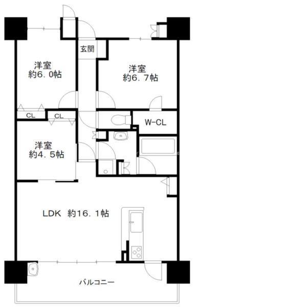 間取図(平面図)