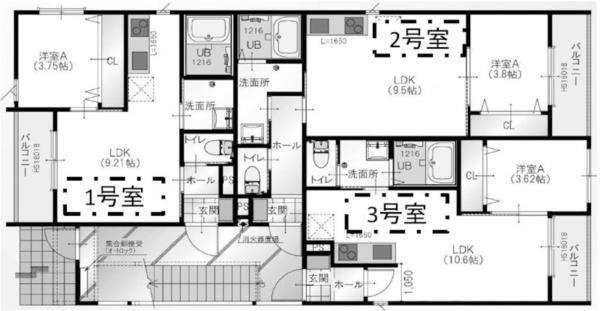 間取図(平面図)