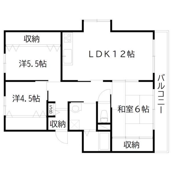 間取図(平面図)