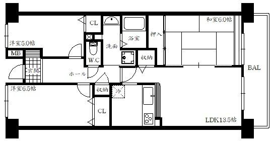 間取図(平面図)