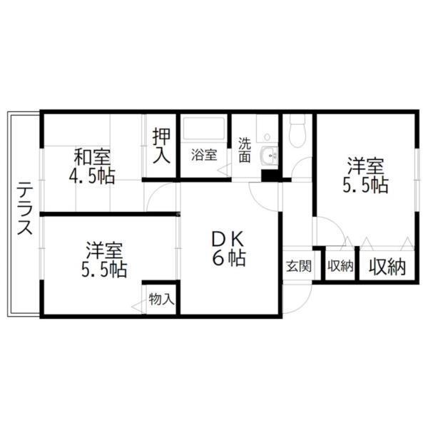 間取図(平面図)