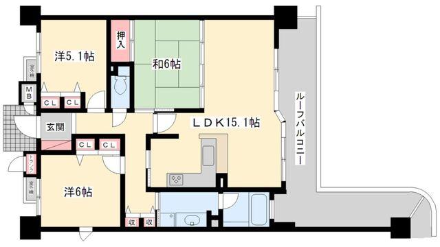 間取図(平面図)