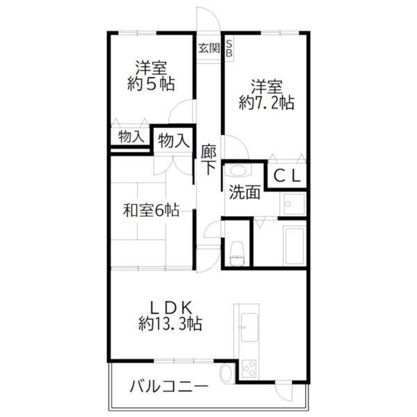 間取図(平面図)