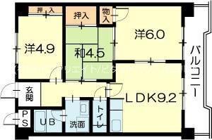 間取図(平面図)