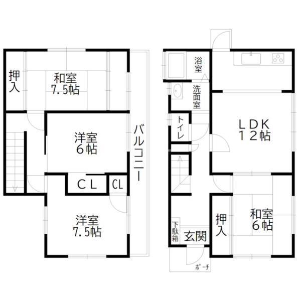 間取図(平面図)