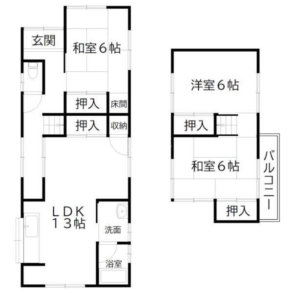 間取図(平面図)