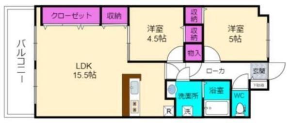 間取図(平面図)