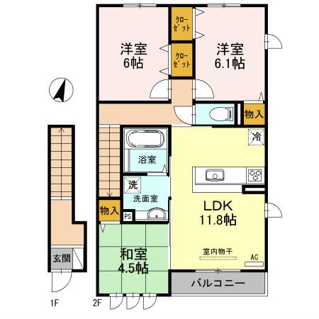 間取図(平面図)