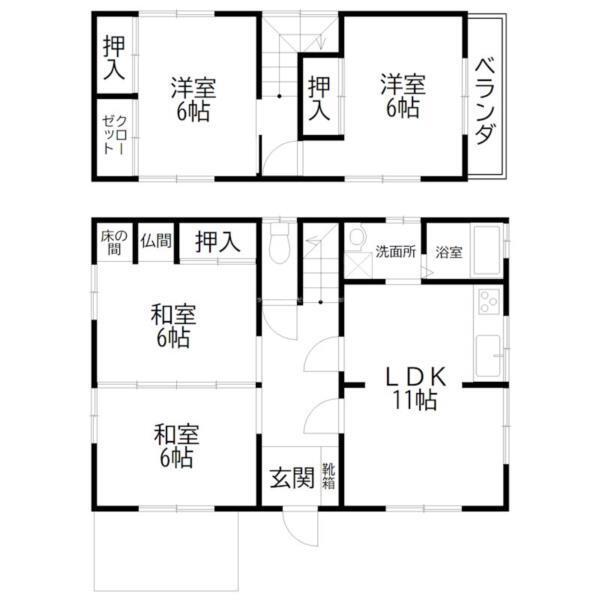 間取図(平面図)