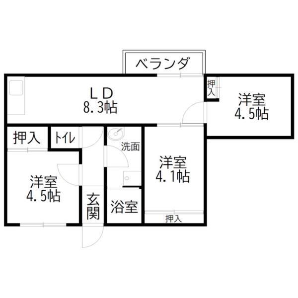 間取図(平面図)