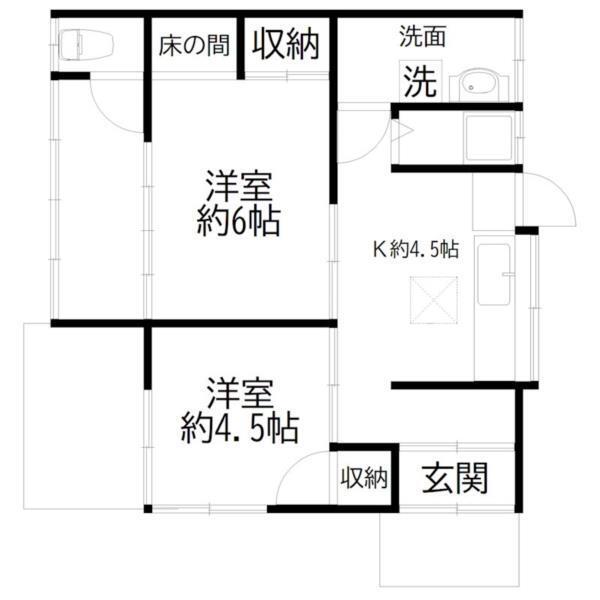 間取図(平面図)