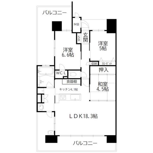 間取図(平面図)