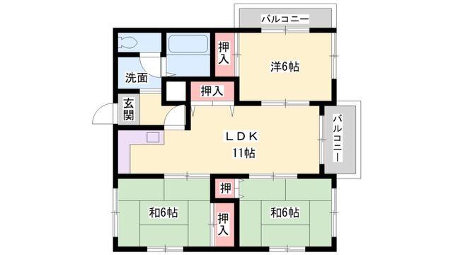 間取図(平面図)