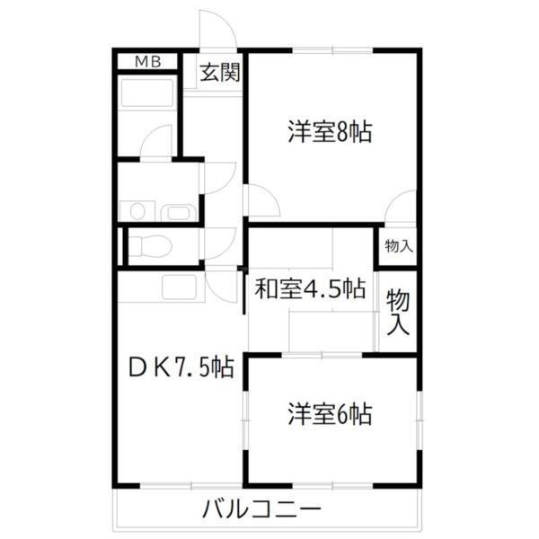 間取図(平面図)