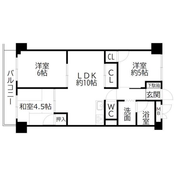間取図(平面図)