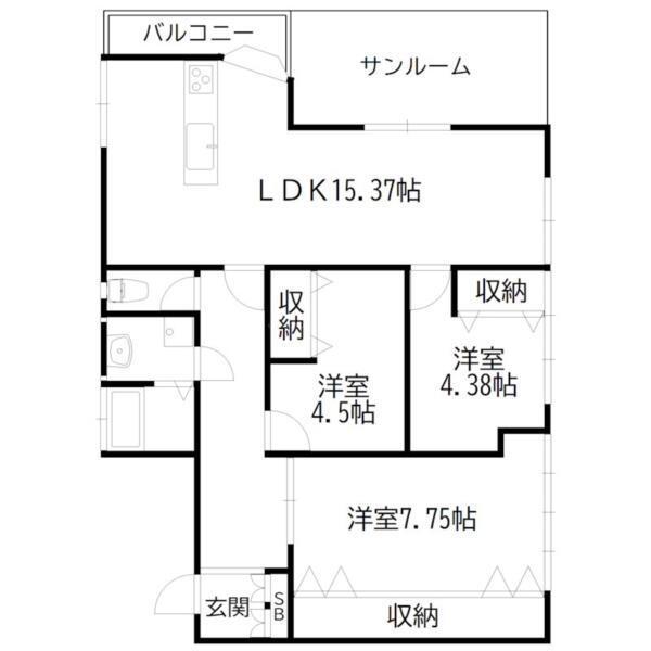 間取図(平面図)