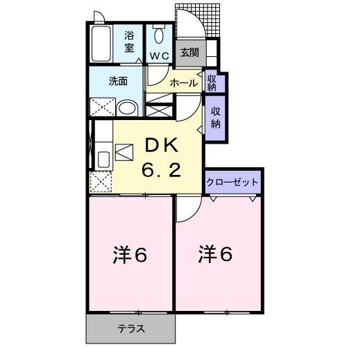 ブライトメアリーII 間取り図画像