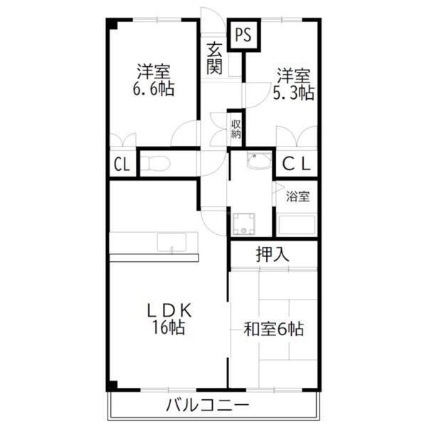 間取図(平面図)