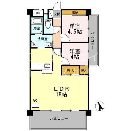 間取図(平面図)
