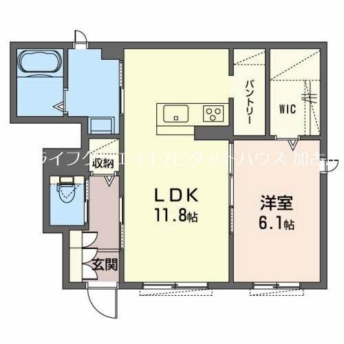 シャーメゾン北条 間取り図画像