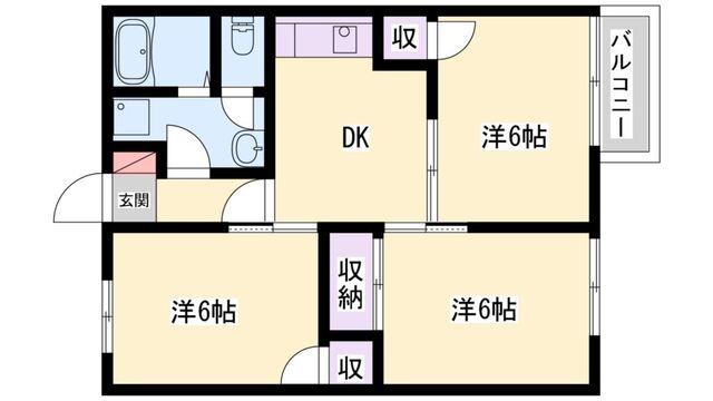 サンマリッツ２８ 間取り図画像