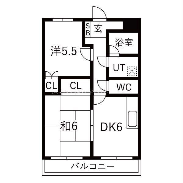第３２９川辺ビル 間取り図画像