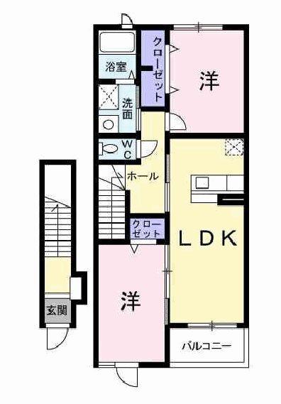 コンソラーレＤ 間取り図画像