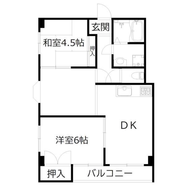 カーサ・一色 間取り図画像