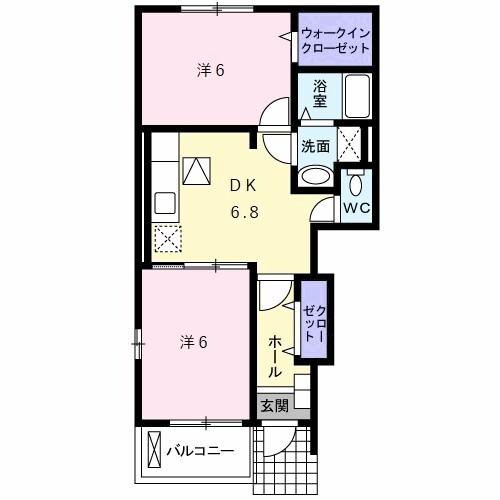 ヴィラ・サンマリノI 間取り図画像