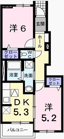 ウェントゥスI 間取り図画像