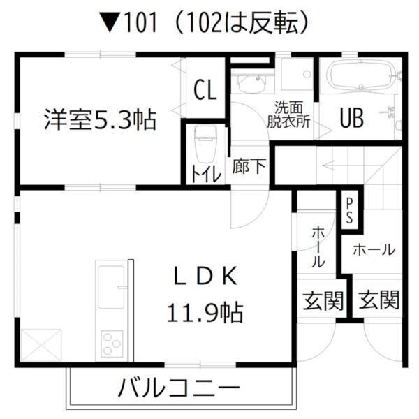 野口町水足PJ 間取り図画像