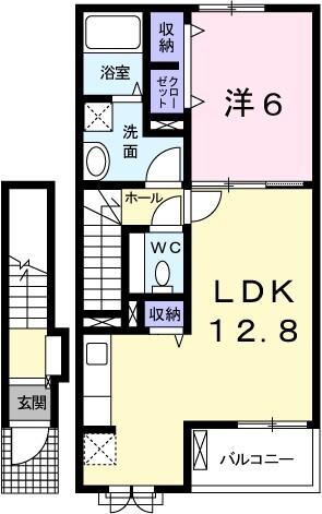 ラ・クレール・メゾン 間取り図画像