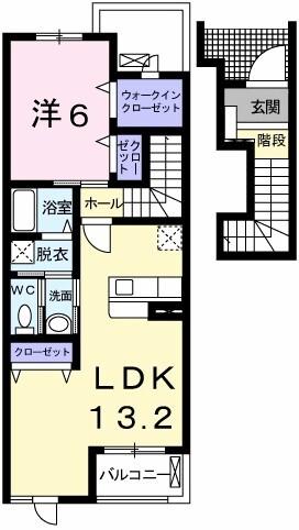ピーチテラス 間取り図画像