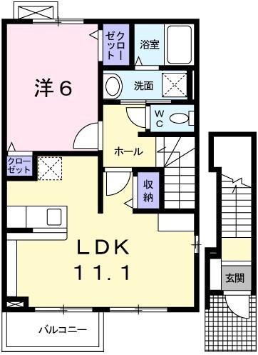 ルナ・エトワール 間取り図画像