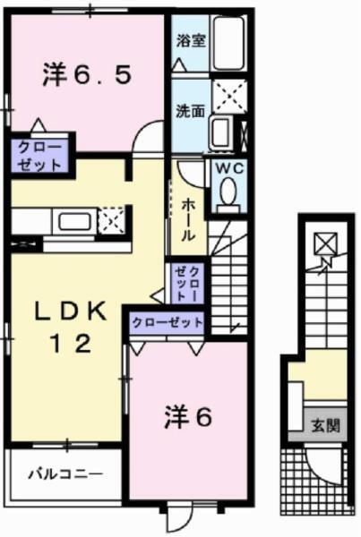 アウローラ 間取り図画像