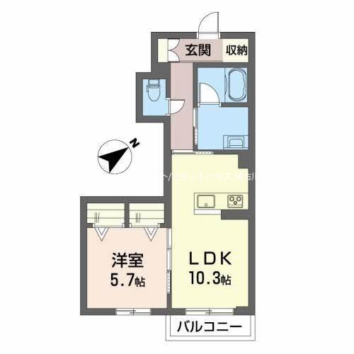 ラグラースコート 間取り図画像