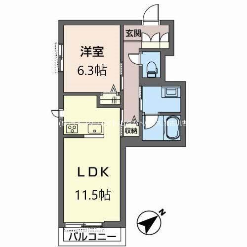 ラグラースコート 間取り図画像