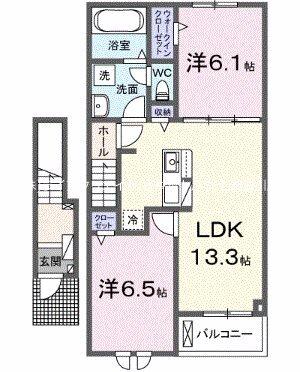 アルドーレ 間取り図画像