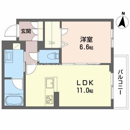ヴィアソーレＹ 間取り図画像