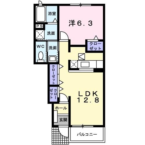サンセールIV 間取り図画像