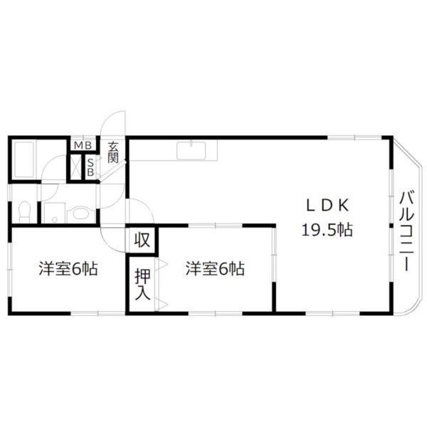 ルミエール壱番館 間取り図画像