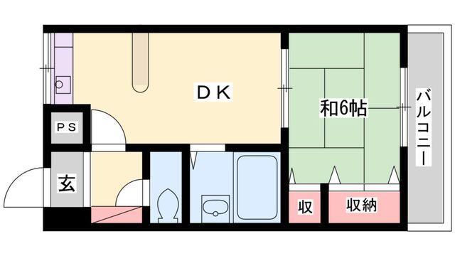 Ｄ−スクウェア加古川 間取り図画像