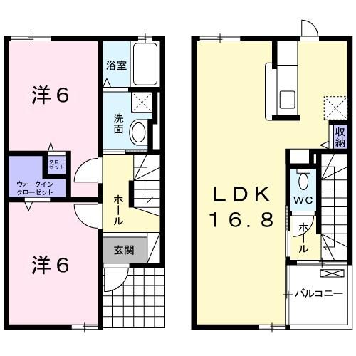 サンフローラ 間取り図画像