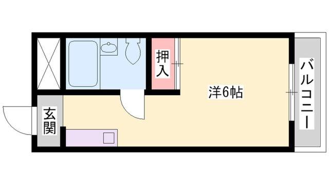 アクシス東加古川 間取り図画像