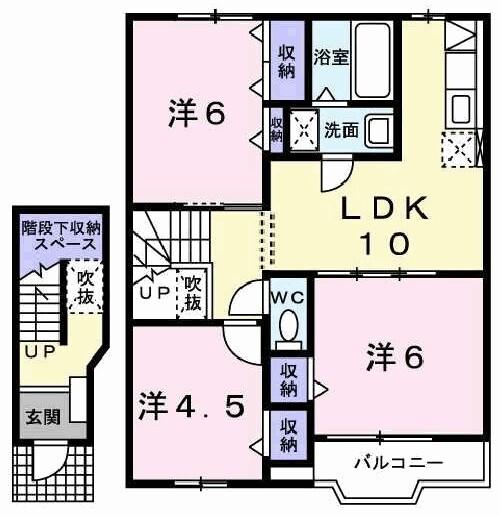ジュアン参番館 間取り図画像