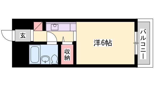 KI-３ビル（201） 間取り図画像